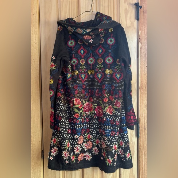 Johnny Was Multicolor Embroidered Jacket - Picture 8 of 14